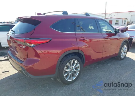 2023 Toyota Highlander Hybrid Limited из США, поврежденный, VIN 5TDYARAH1PS018359